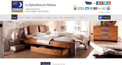 Desktop Screenshot of le-specialiste-du-matelas.com